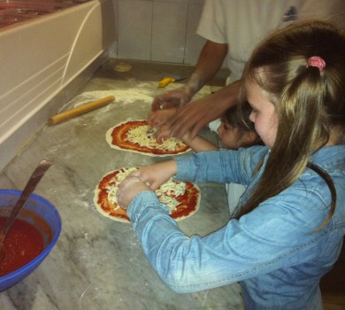 Clase de Pizza para familias