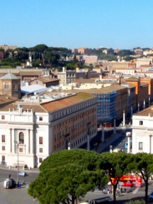 Rome Airport Private Transfer with Driving Tour - Picture 1