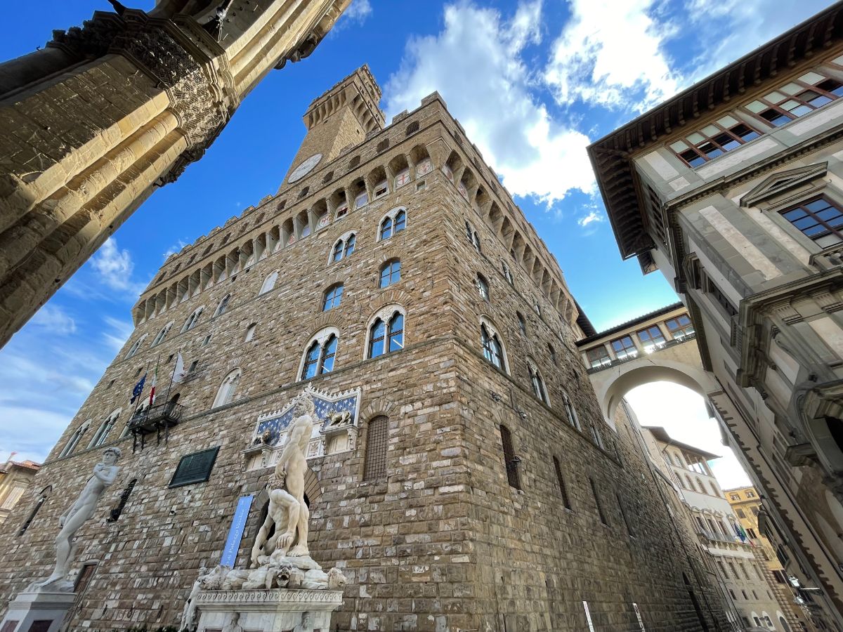 Uffizi and Palazzo vecchio