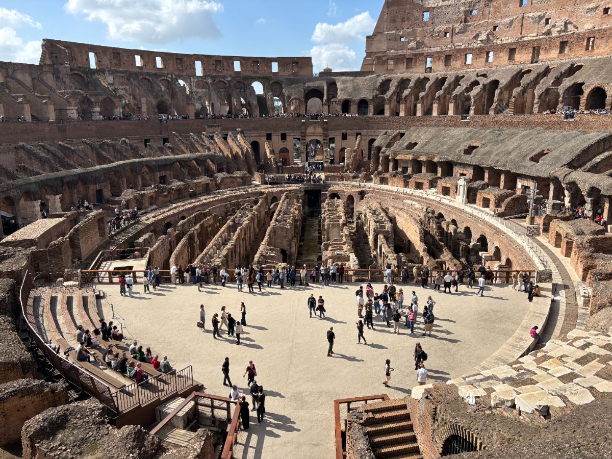 colosseo arena view upper
